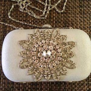 Rhinestone embellished purse
